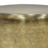 Garvy - Handcrafted Metal Side Table - Furniture Home Direct
