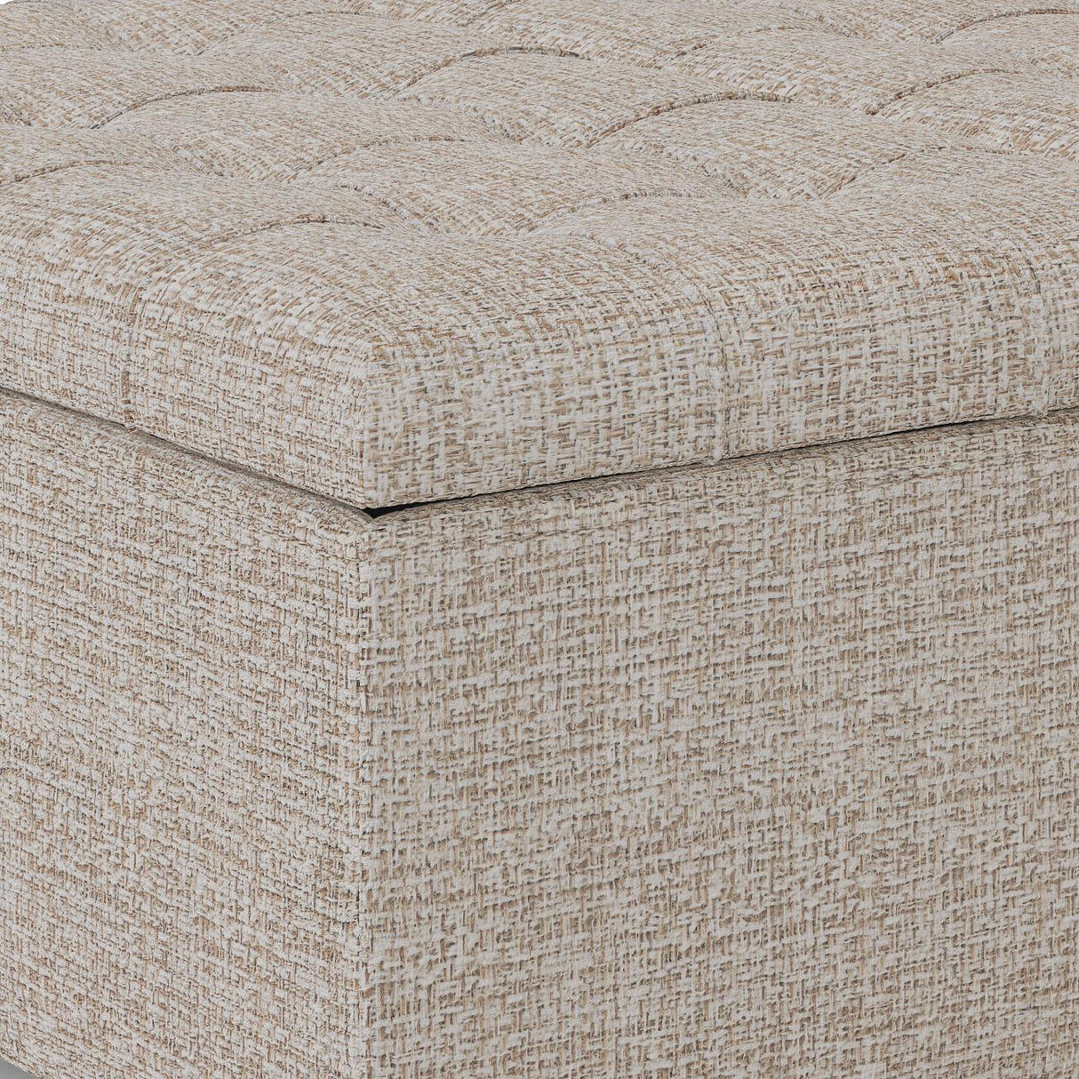 Harrison - Upholstered Coffee Table Storage Ottoman - Furniture Home Direct