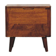 Lid Up Storage Stool - Brown - Furniture Home Direct