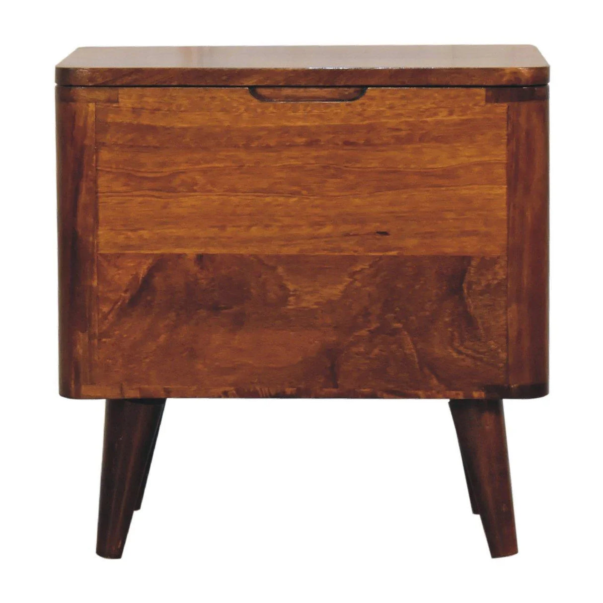 Lid Up Storage Stool - Brown - Furniture Home Direct