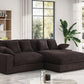 Mystic - Reversible Sectional Sofa Chaise - Furniture Home Direct