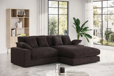 Mystic - Reversible Sectional Sofa Chaise - Furniture Home Direct
