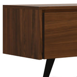 Lowry - Handcrafted TV Media Stand - Walnut - Furniture Home Direct