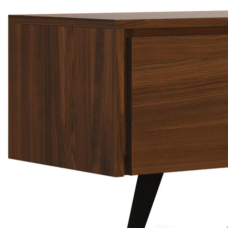 Lowry - Handcrafted TV Media Stand - Walnut - Furniture Home Direct