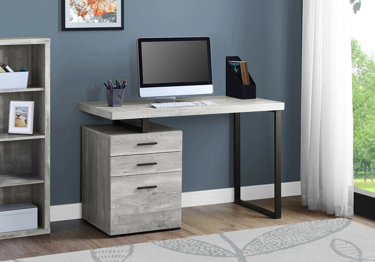 Computer Desk For Home Office, Left, Right Set - Up, Ample Storage Drawers - Furniture Home Direct