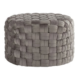 Braided - Versatile Round Ottoman - Furniture Home Direct