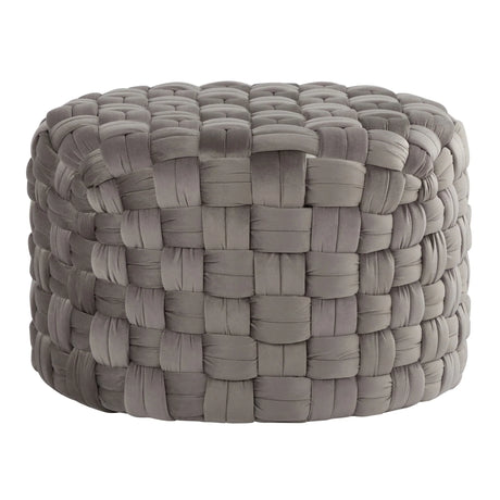Braided - Versatile Round Ottoman - Furniture Home Direct