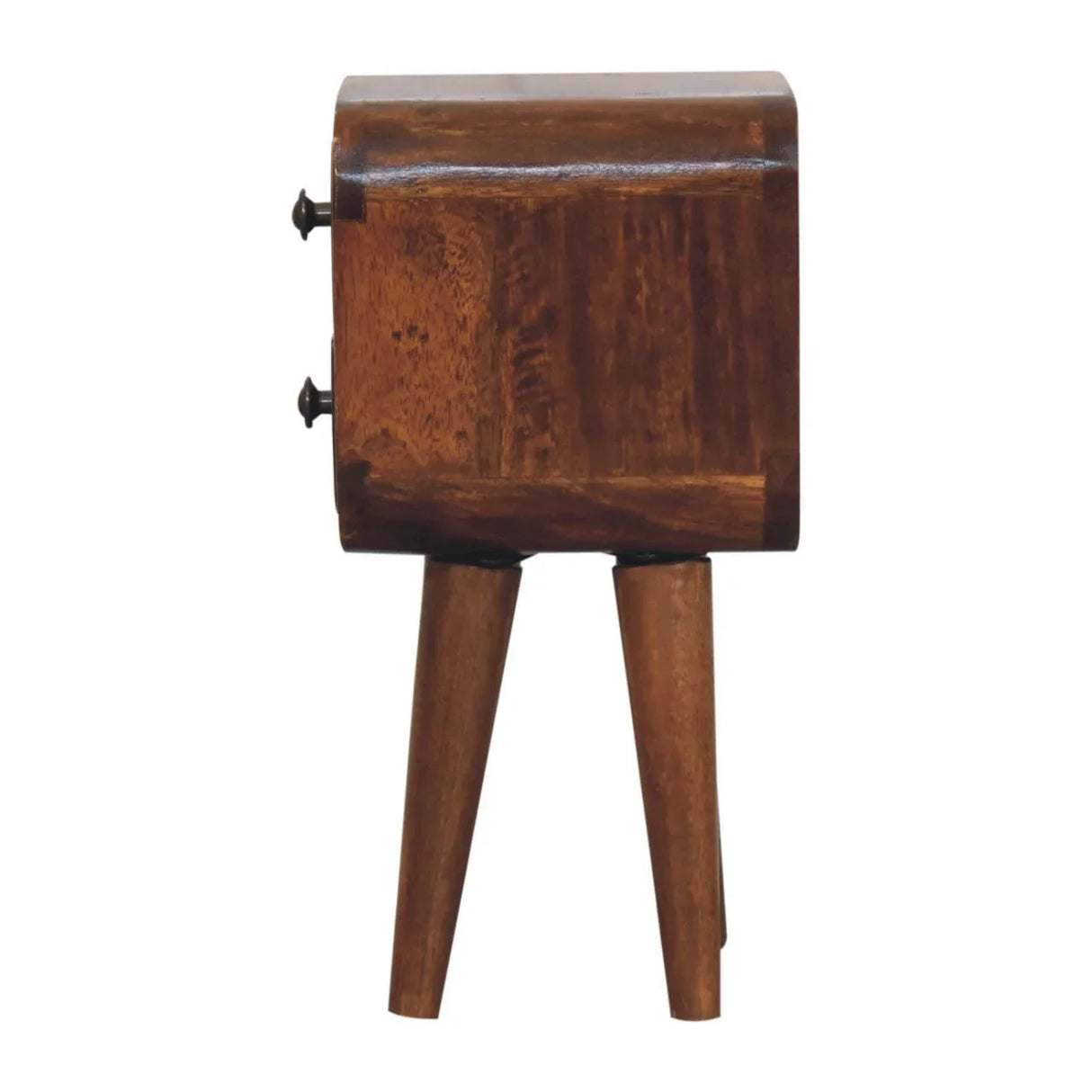 Curved Nightstand, - Furniture Home Direct