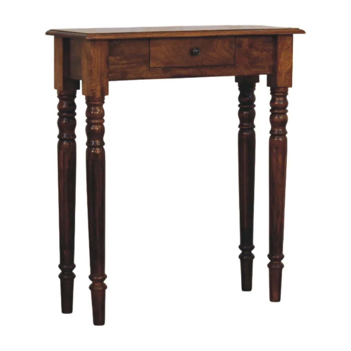 Turned Legs Drawer Console Table - Furniture Home Direct