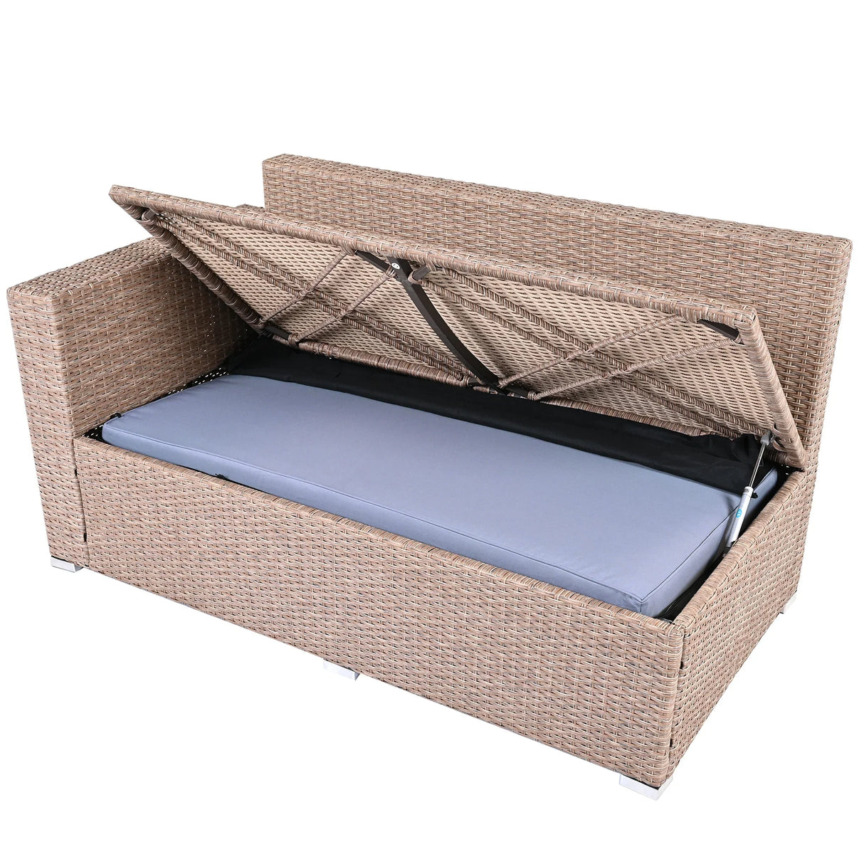 Outdoor 6-Piece Sectional Set - Furniture Home Direct
