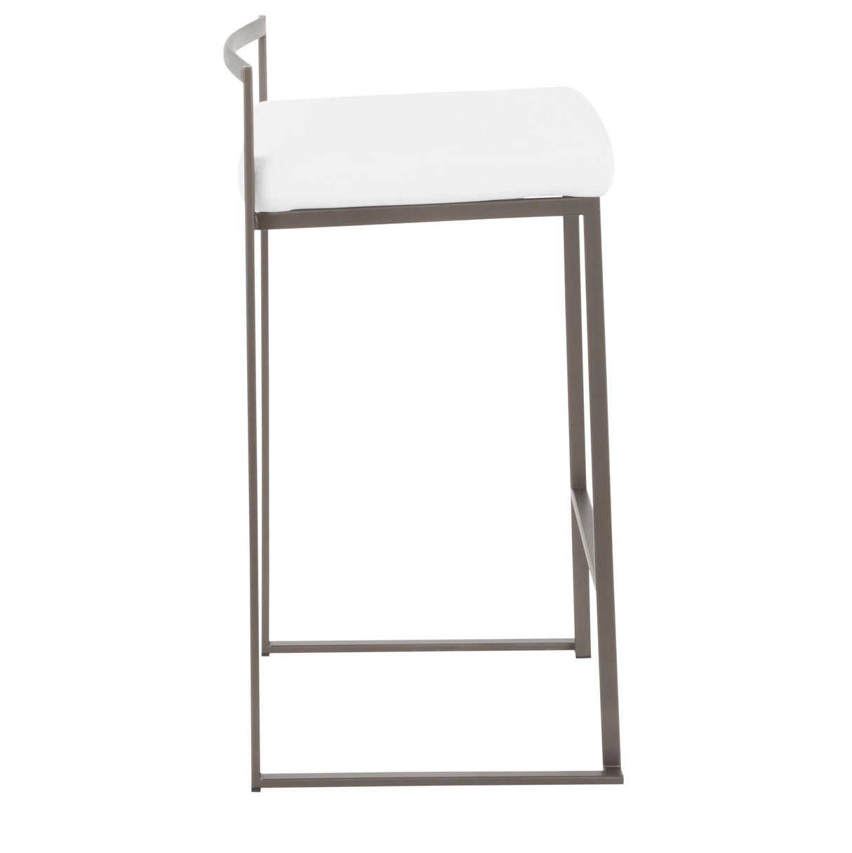 Fuji - Industrial Stackable Counter Stool Elegant Design - Furniture Home Direct
