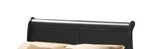 Louis Philippe III - Eastern King Bed - Black - Furniture Home Direct