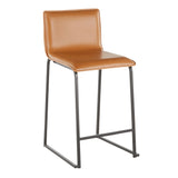 Mara - Upholstered Contemporary Counter Stool (Set of 2) - Furniture Home Direct