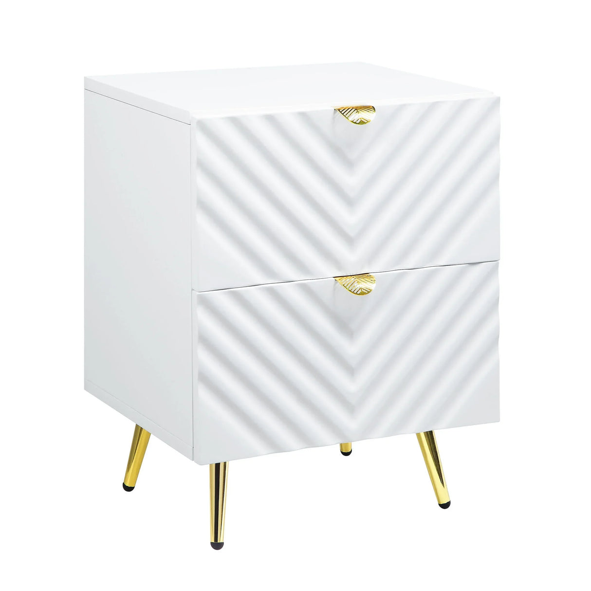 Gaines - High Gloss Nightstand - Furniture Home Direct