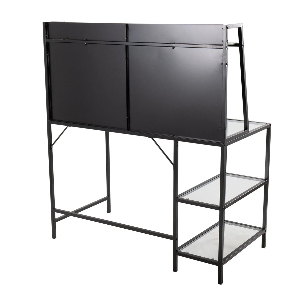 Geo - Tier Contemporary Desk - Furniture Home Direct