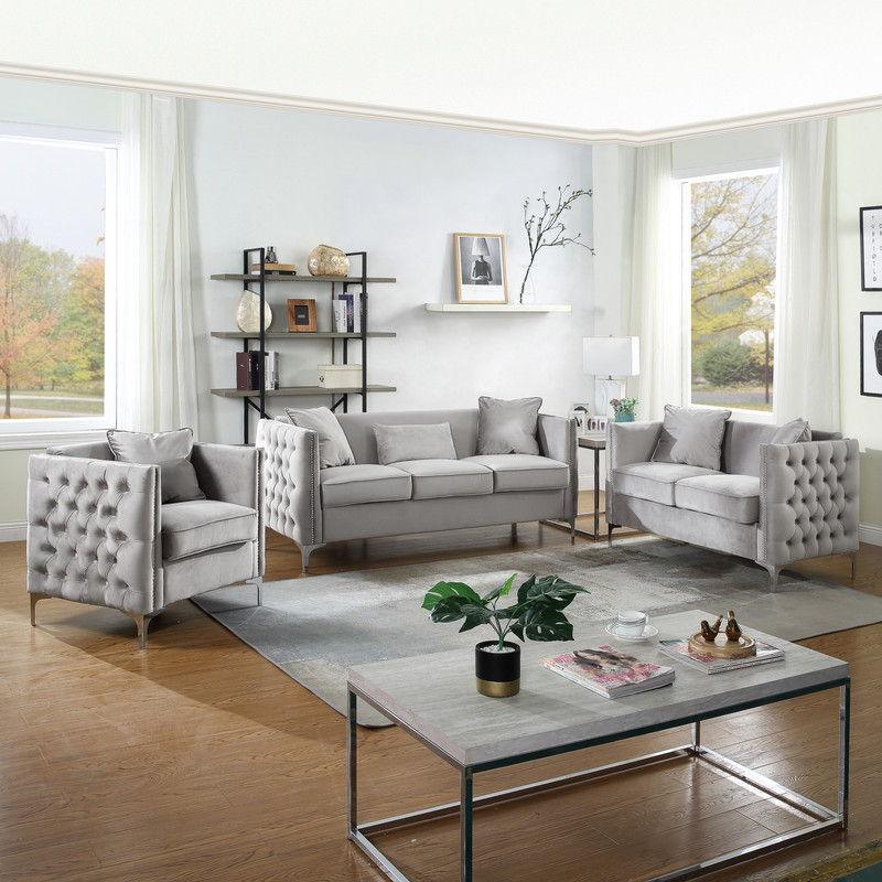 Bayberry - Glam Living Room Set - Furniture Home Direct