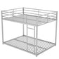 Metal Bunk Bed, Low Bunk Bed With Ladder - Furniture Home Direct