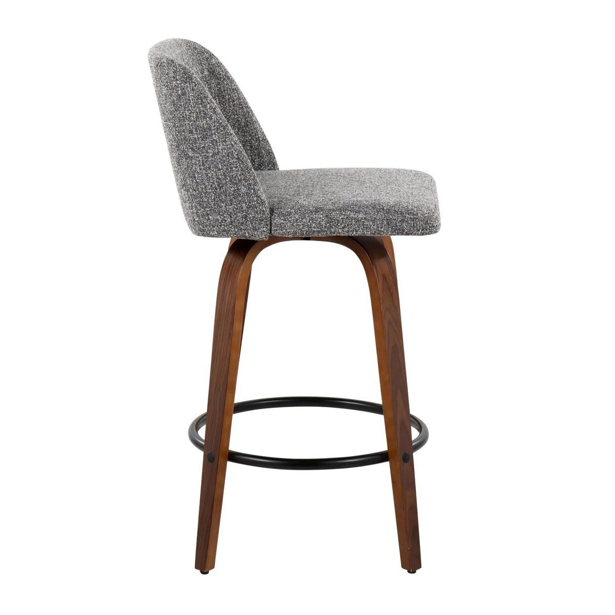 Toriano - Mid Century Modern, Counter Stool (Set of 2) - Furniture Home Direct