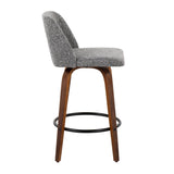 Toriano - Mid Century Modern, Counter Stool (Set of 2) - Furniture Home Direct