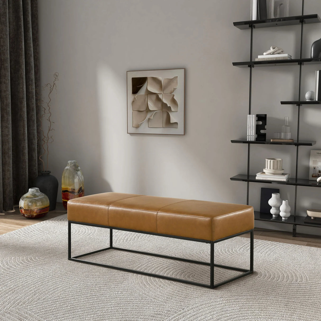 Odessa - Bench - Tan - Furniture Home Direct