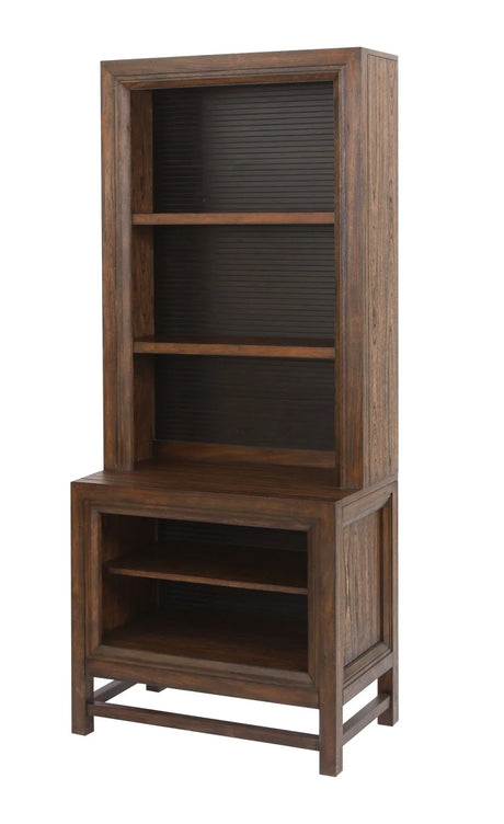 Branson - Bookcase Pier, Two Tone - Brown - Furniture Home Direct