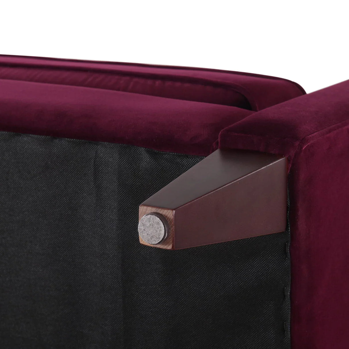 Jack - Modern Tuxedo Tufted Sofa - Furniture Home Direct
