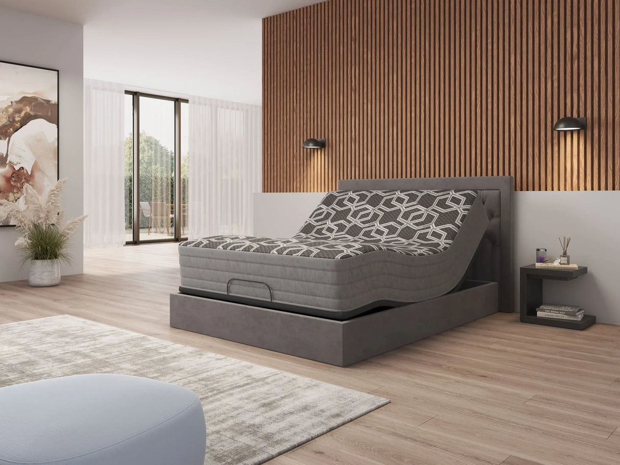 12" Smooth Top Hybrid Medium Plush Mattress - Furniture Home Direct