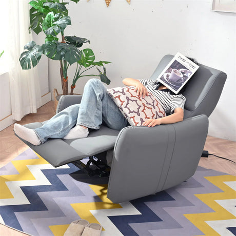 Wall Hugger Power Recliner Chair With USB Port (Type-C) - Furniture Home Direct