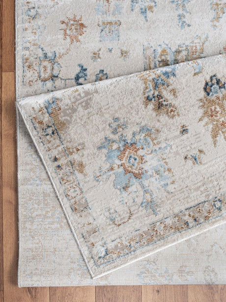 Noble - 5'3" X 7'3" Area Rug - Ivory - Furniture Home Direct