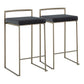 Fuji - Industrial Stackable Counter Stool Elegant Design - Furniture Home Direct
