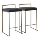 Fuji - Industrial Stackable Counter Stool Elegant Design - Furniture Home Direct