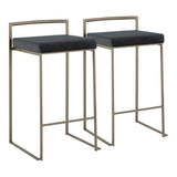Fuji - Industrial Stackable Counter Stool Elegant Design - Furniture Home Direct