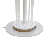 Rope Contemporary Floor Lamp - Natural / White - Furniture Home Direct