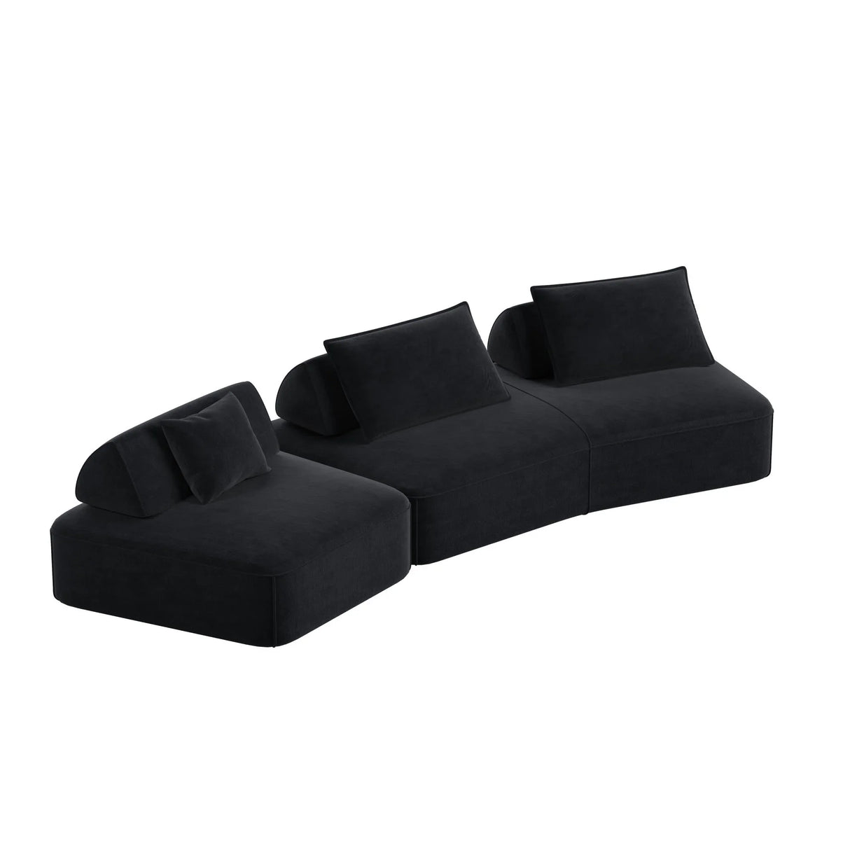 Modern Luxury Oversized Modular Sectional Sofa Set - Furniture Home Direct
