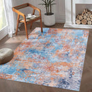 Maval - Abstract Washable Area Rug - Furniture Home Direct
