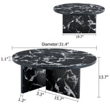 Versatile Round Coffee Table For Various Interior Styles - Furniture Home Direct