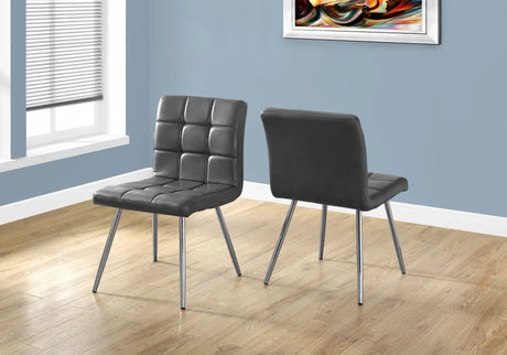 Side Upholstered Dining Chair For Dining Room, Contemporary & Modern (Set of 2) - Furniture Home Direct