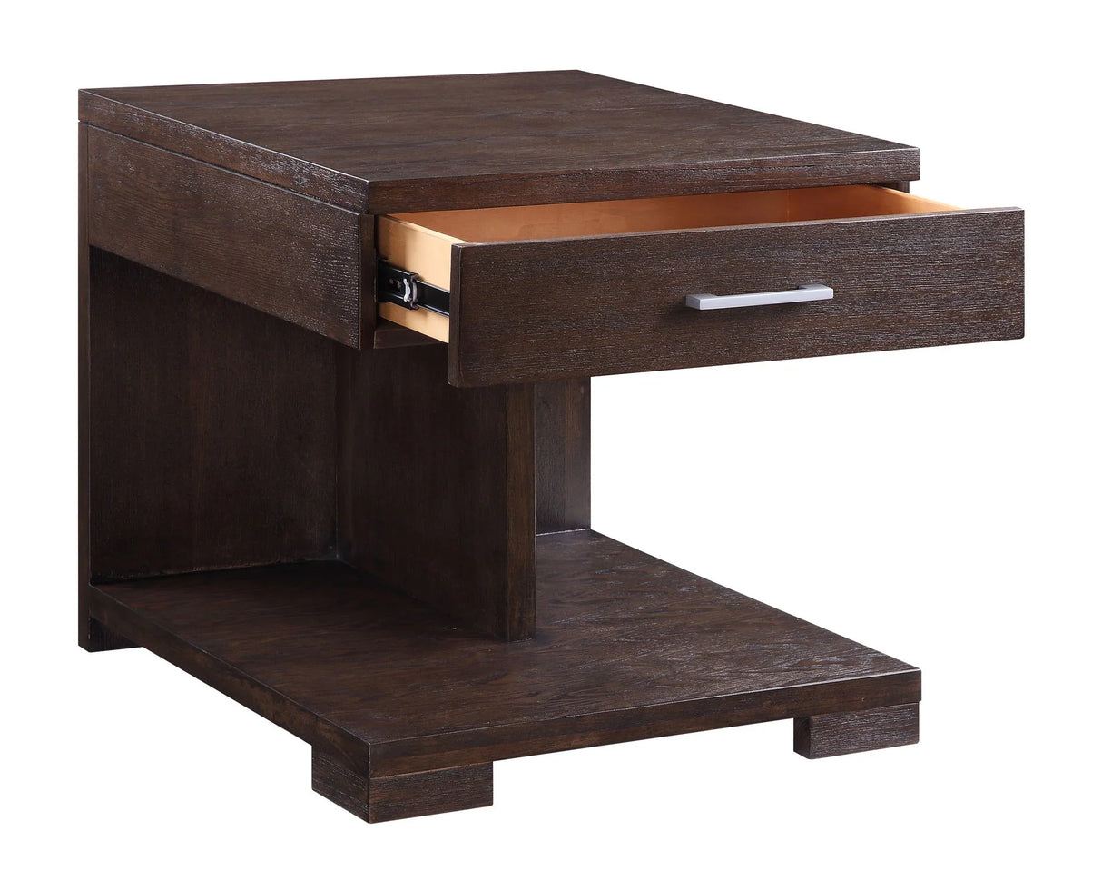 Niamey - End Table - Walnut - Furniture Home Direct