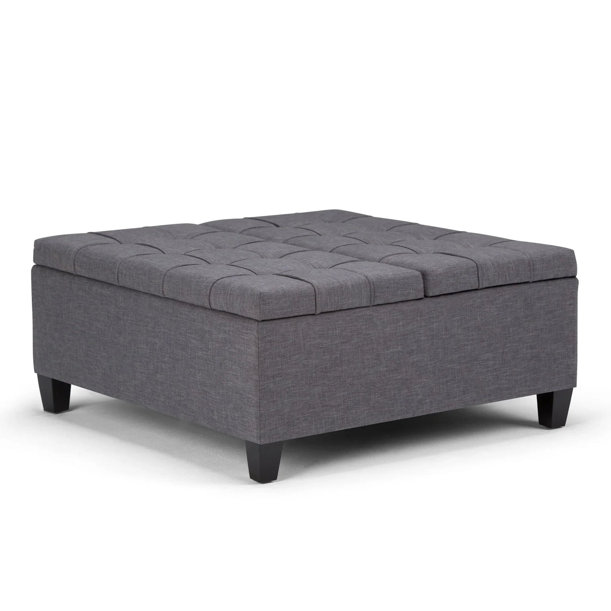 Harrison - Upholstered Coffee Table Storage Ottoman - Furniture Home Direct