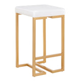 Midas - Contemporary / Glam Counter Stool (Set of 2) - Furniture Home Direct
