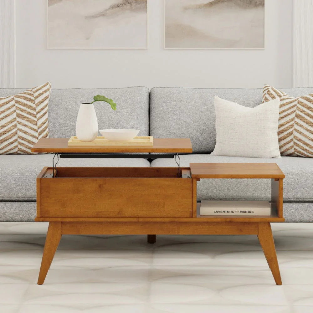 Draper - Lift Top Coffee Table - Teak - Furniture Home Direct