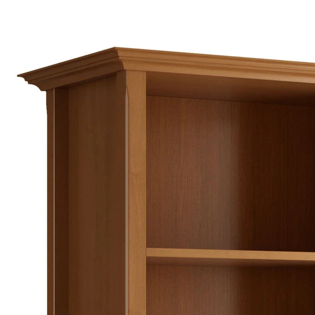 Amherst - 5 Shelf Bookcase - Light Golden Brown - Furniture Home Direct