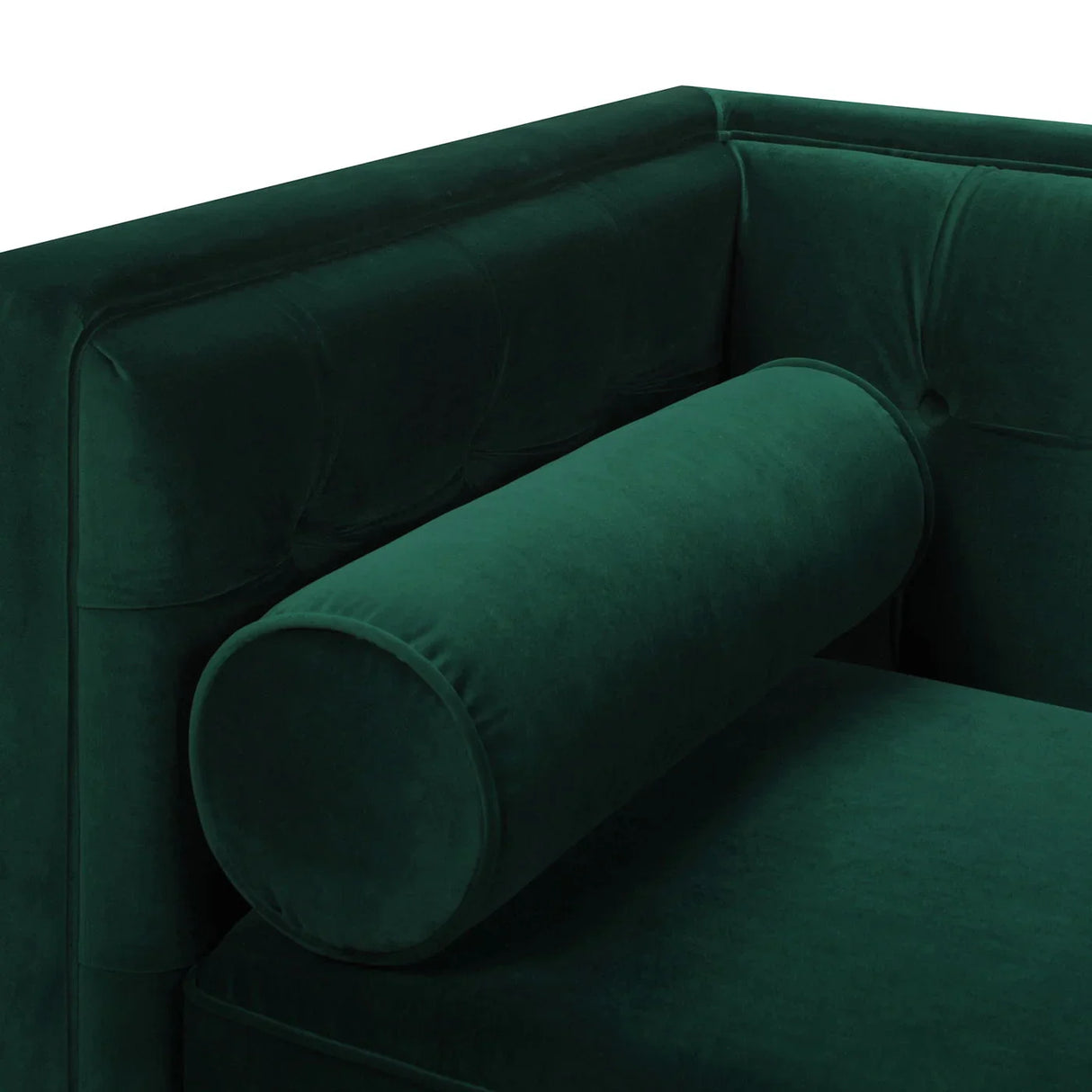 Jack - Modern Tuxedo Tufted Sofa - Furniture Home Direct