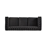 Traditional Charcoal Gray Sofa - Furniture Home Direct