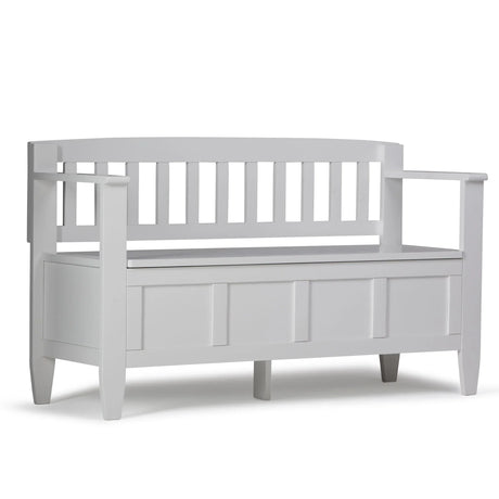 Brooklyn - Handcrafted Entryway Storage Bench - Furniture Home Direct