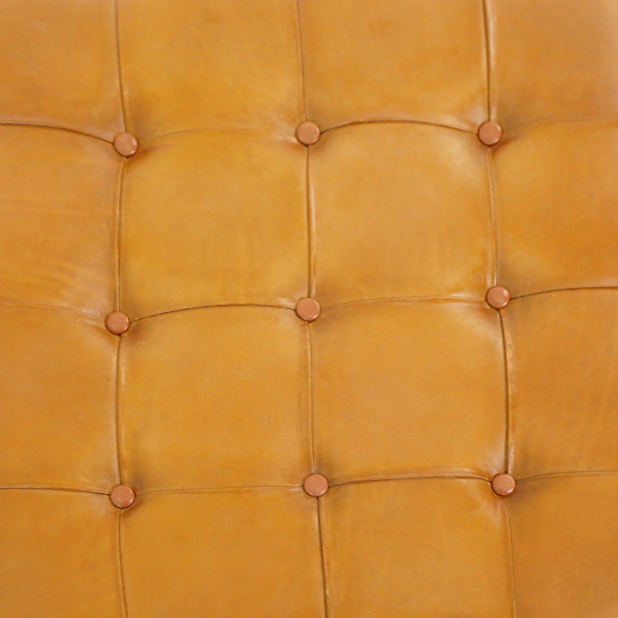 Benjiro - Square Ottoman - Tan - Furniture Home Direct