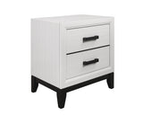 Full Bedroom Set With Bed Dresser Nightstand Wood White - Furniture Home Direct