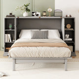 Murphy Bed With Shelves, Drawers And USB Ports - Furniture Home Direct