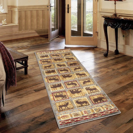Nature's Nest - GC_CBL3004 Lodge Area Rug - Furniture Home Direct