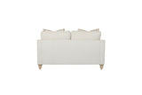 Loveseat Reversable Cushion With 2 Pillows - Off White - Furniture Home Direct